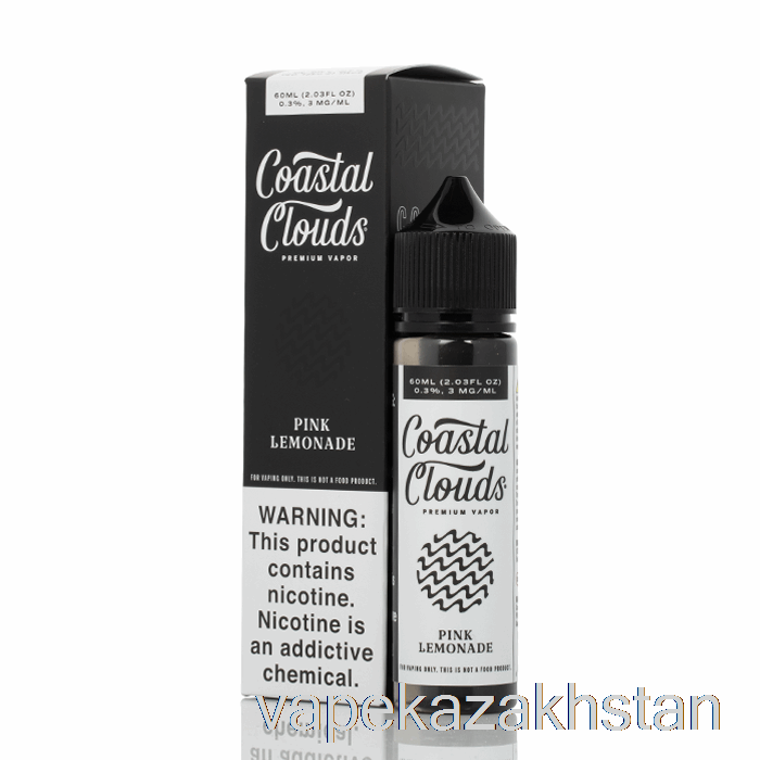 Vape Kazakhstan Pink Lemonade - Coastal Clouds Co. - 60mL 6mg